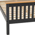 Monaco 5FT Bed High Foot End - Grey/Oak Effect